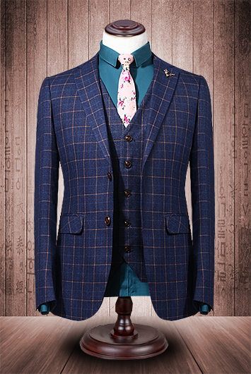 商务休闲定制西装